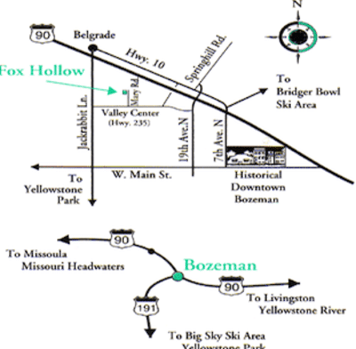 Location, Fox Hollow Inn